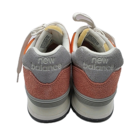 New Balance Classic 574 Gulf Red Womens Size 10 Athletic Sneakers TN Orange NEW - Picture 6 of 9